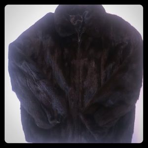 Men’s Brown Mink Jacket